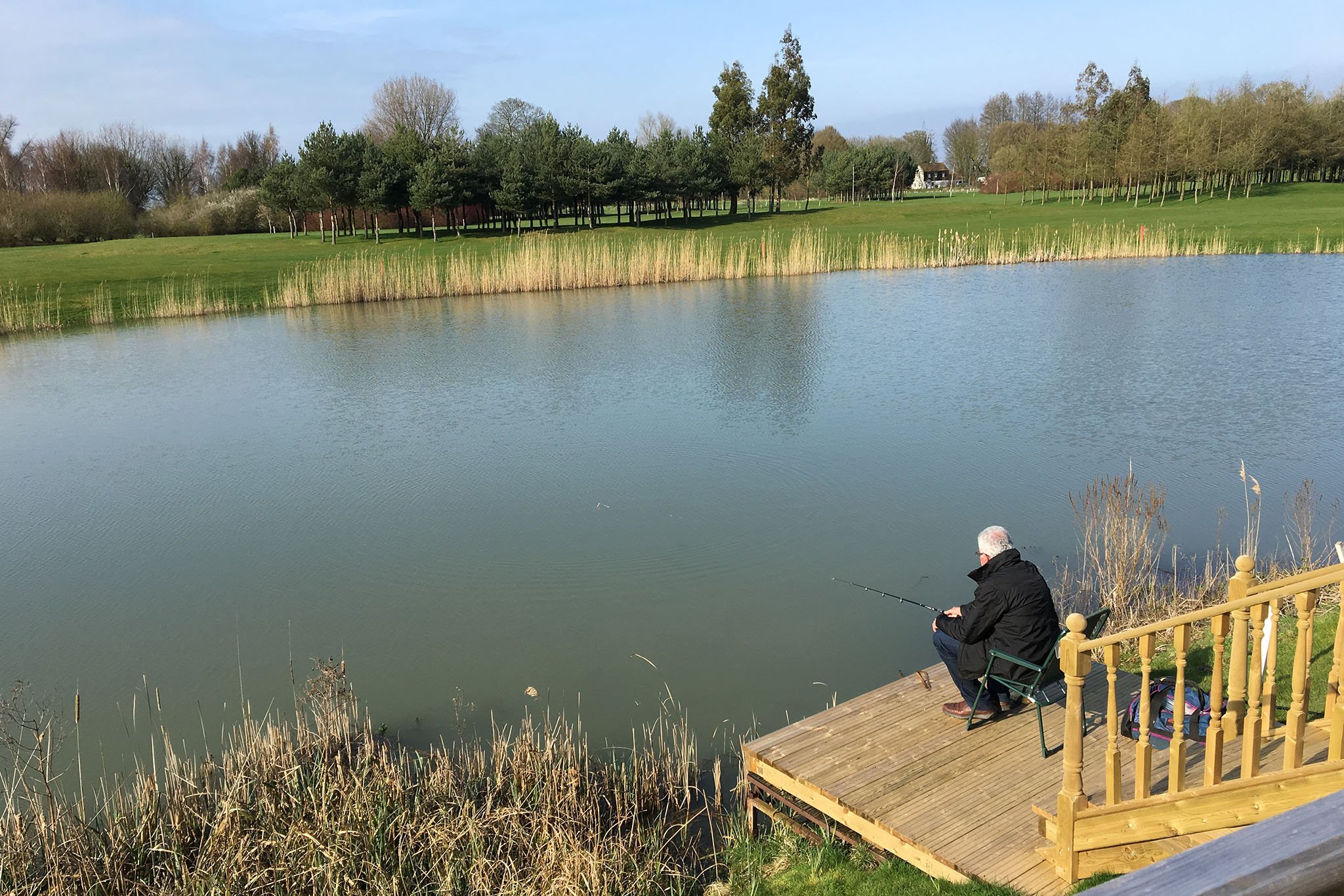 The fishing dock